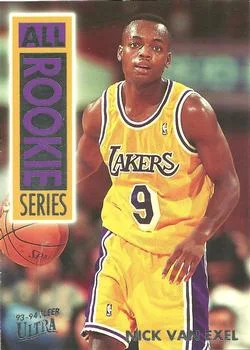 1993-94 Ultra Nick Van Exel All-Rookies #14 card image
