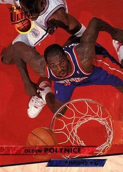 1993-94 Ultra Olden Polynice Variant #59 card image