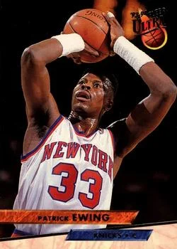 1993-94 Ultra Patrick Ewing Variant #127 card image