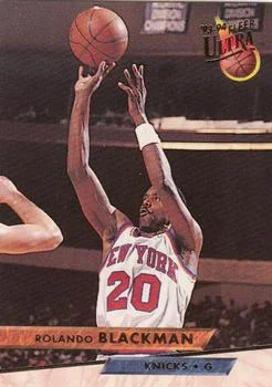 1993-94 Ultra Rolando Blackman Variant #125 card image