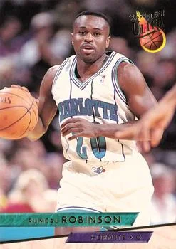1993-94 Ultra Rumeal Robinson Variant #217 card image