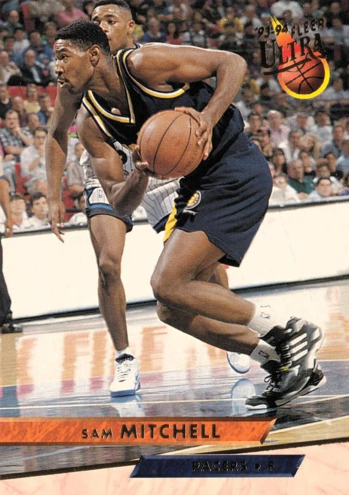 1993-94 Ultra Sam Mitchell Variant #82 card image