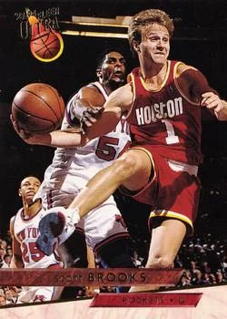 1993-94 Ultra Scott Brooks Variant #253 card image
