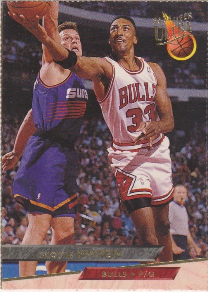 1993-94 Ultra Scottie Pippen PROMO Promotional Panel Singles #34 card image