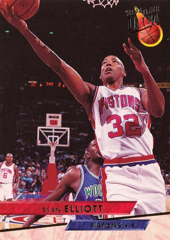 1993-94 Ultra Sean Elliott Variant #242 card image
