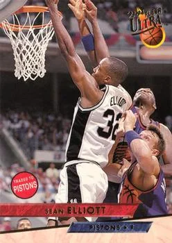 1993-94 Ultra Sean Elliott Variant #61 card image
