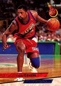 1993-94 Ultra Sean Green Variant #312 card image
