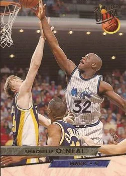1993-94 Ultra Shaquille O'Neal Variant #135 card image
