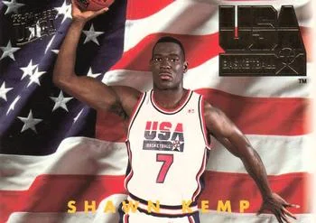 1993-94 Ultra Shawn Kemp USA Variant #365 card image