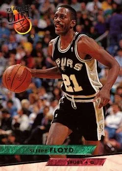 1993-94 Ultra Sleepy Floyd Variant #338 card image