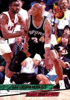 1993-94 Ultra Terry Cummings Variant #336 card image