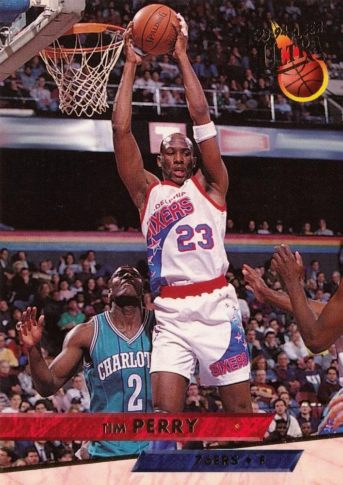1993-94 Ultra Tim Perry Variant #142 card image