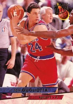 1993-94 Ultra Tom Gugliotta Variant #195 card image