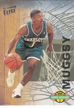 1993-94 Ultra Tyrone Bogues (Muggsy) Famous Nicknames #2 card image