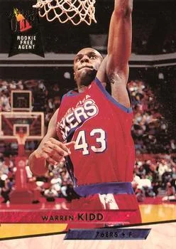 1993-94 Ultra Warren Kidd RFA Variant #313 card image