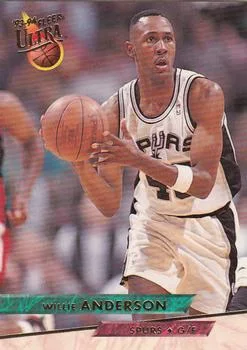 1993-94 Ultra Willie Anderson Variant #167 card image