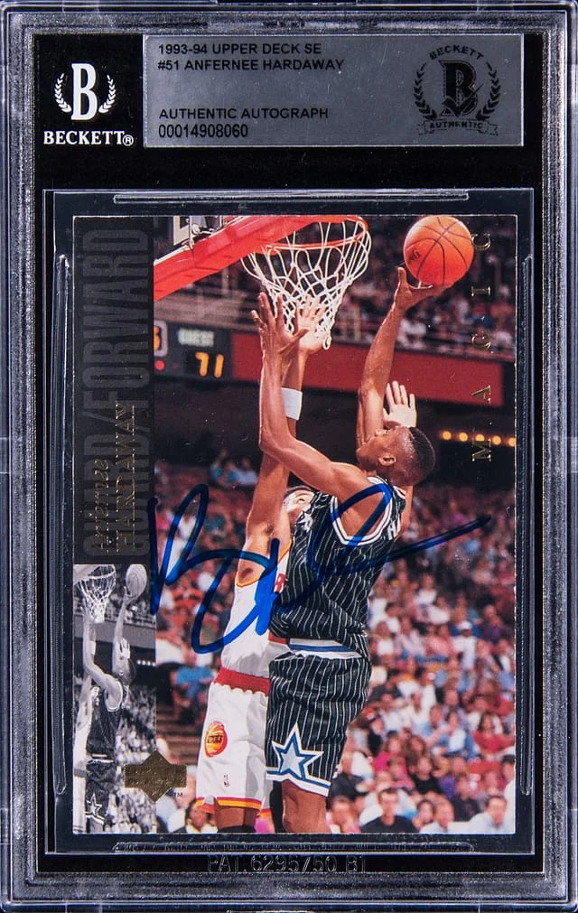 1993-94 Upper Deck Anfernee Hardaway SE #51 card image