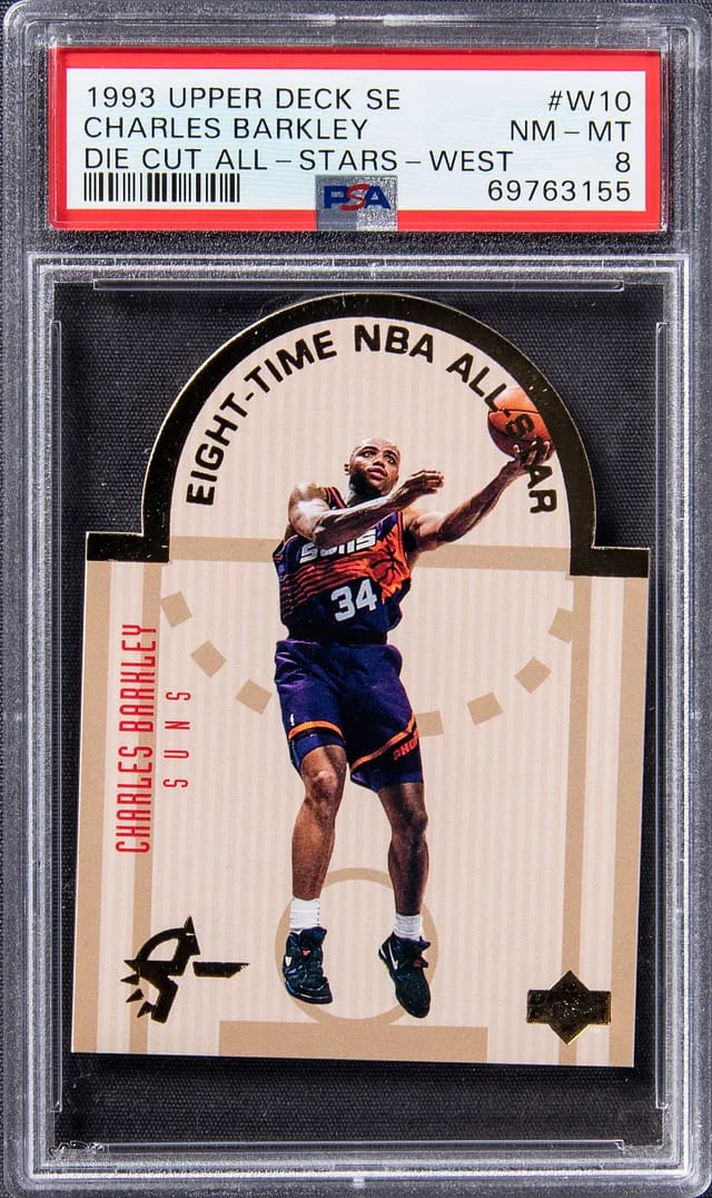 1993-94 Upper Deck Charles Barkley Special Edition Die Cut All-Stars West #W10 card image