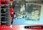 1993-94 Upper Deck French Michael Jordan Triple Double 3-D Standouts #TD2 card image