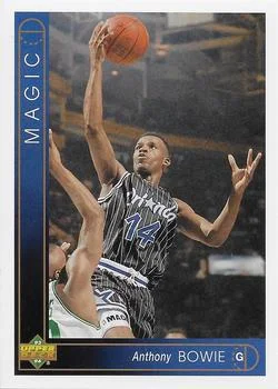 1993-94 Upper Deck French Anthony Bowie Variant #122 card image