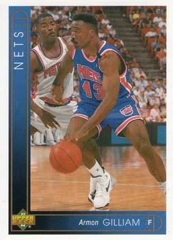 1993-94 Upper Deck French Armon Gilliam Variant #81 card image