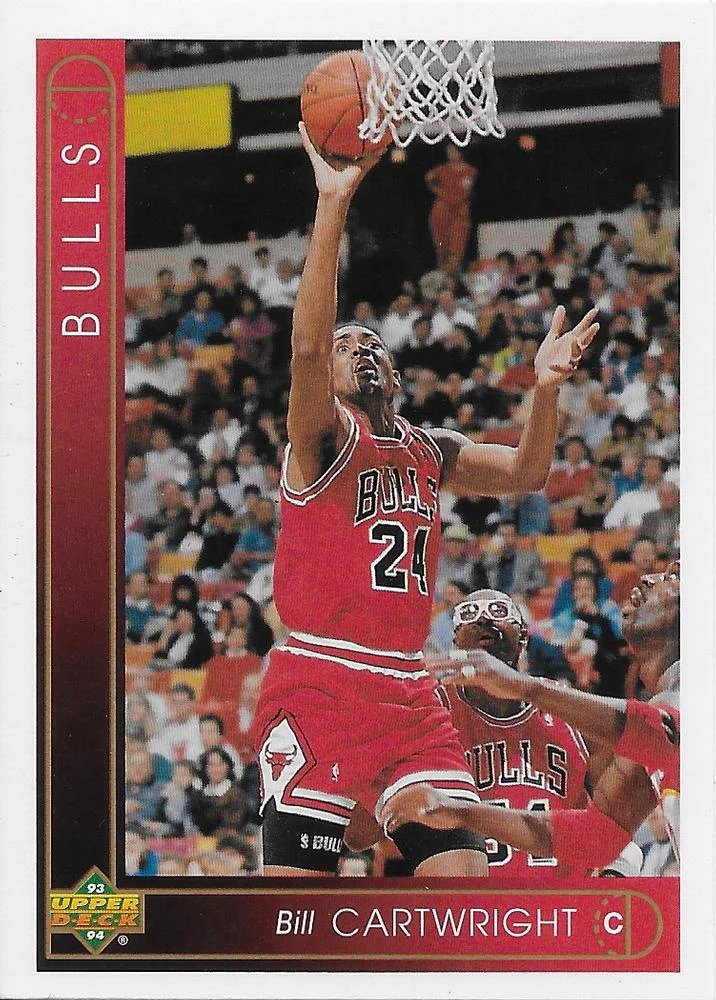 1993-94 Upper Deck French Bill Cartwright Variant #135 card image