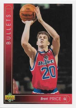 1993-94 Upper Deck French Brent Price Variant #69 card image
