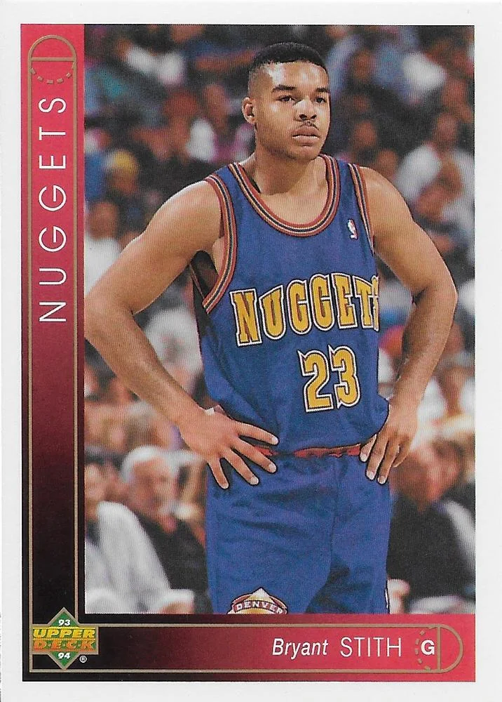1993-94 Upper Deck French Bryant Stith Variant #83 card image