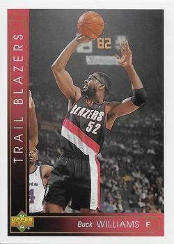 1993-94 Upper Deck French Buck Williams Variant #129 card image