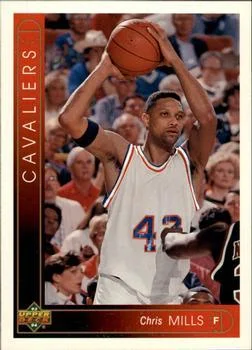 1993-94 Upper Deck French Chris Mills Variant #2 card image
