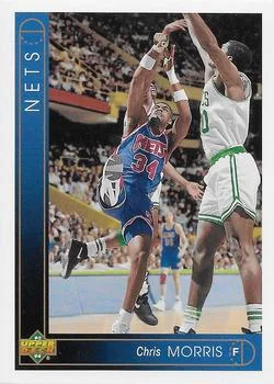 1993-94 Upper Deck French Chris Morris Variant #36 card image