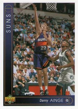 1993-94 Upper Deck French Danny Ainge Variant #52 card image