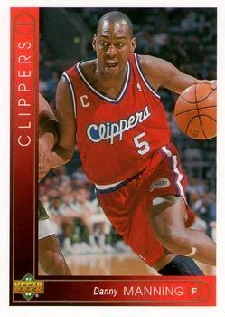 1993-94 Upper Deck French Danny Manning Variant #108 card image