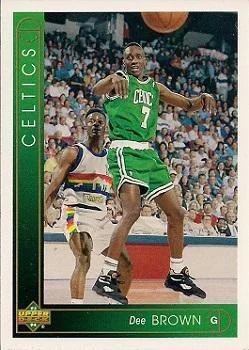 1993-94 Upper Deck French Dee Brown Variant #14 card image