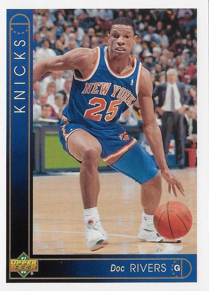 1993-94 Upper Deck French Doc Rivers Variant #17 card image