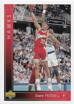1993-94 Upper Deck French Duane Ferrell Variant #38 card image