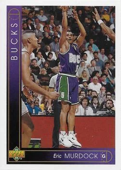 1993-94 Upper Deck French Eric Murdock Variant #163 card image
