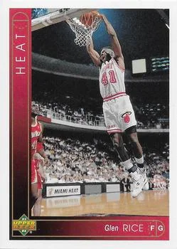1993-94 Upper Deck French Glen Rice Variant #25 card image
