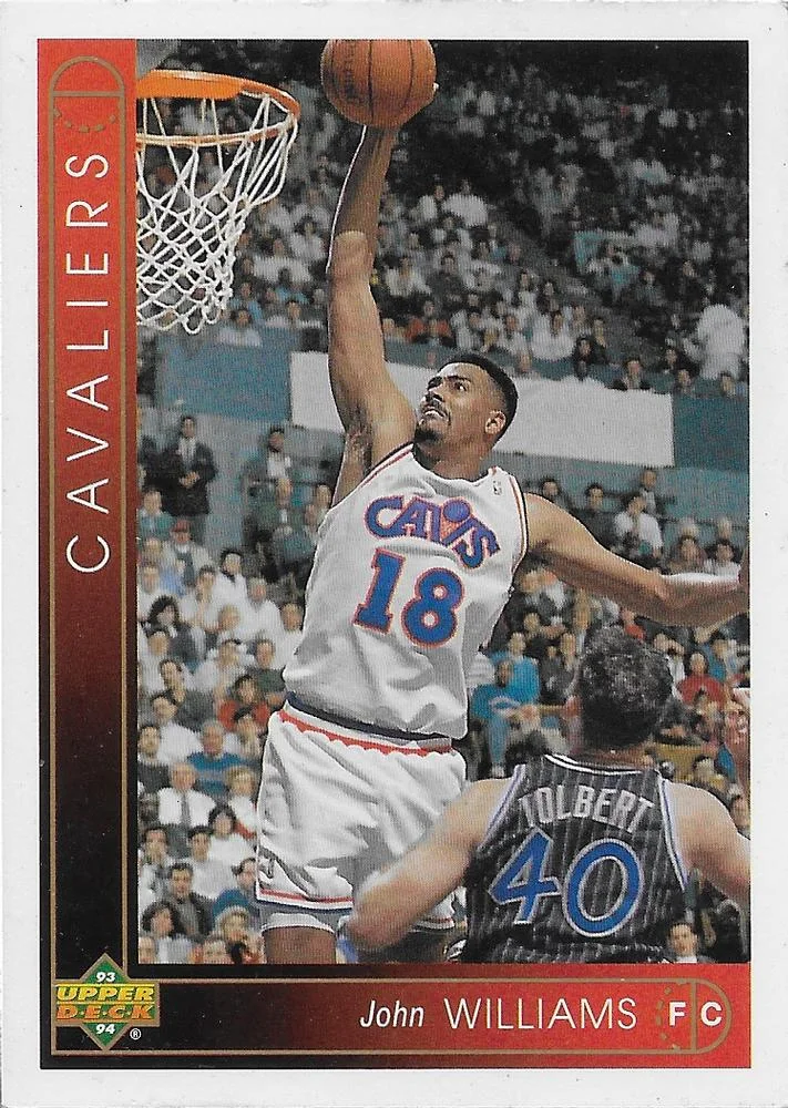 1993-94 Upper Deck French John Williams Variant #22 card image