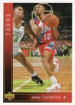 1993-94 Upper Deck French Johnny Dawkins Variant #143 card image