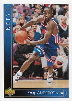1993-94 Upper Deck French Kenny Anderson Variant #134 card image