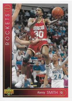 1993-94 Upper Deck French Kenny Smith Variant #46 card image
