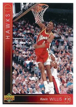 1993-94 Upper Deck French Kevin Willis Variant #43 card image