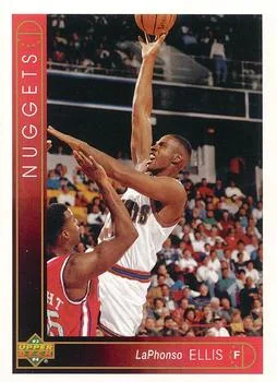 1993-94 Upper Deck French LaPhonso Ellis Variant #118 card image