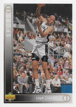1993-94 Upper Deck French Lloyd Daniels Variant #70 card image