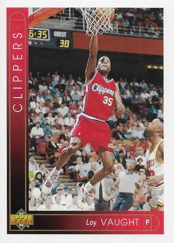 1993-94 Upper Deck French Loy Vaught Variant #131 card image