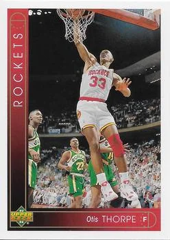 1993-94 Upper Deck French Otis Thorpe Variant #58 card image