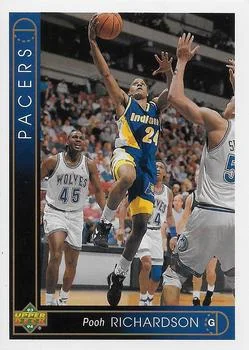 1993-94 Upper Deck French Pooh Richardson Variant #164 card image