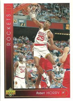 1993-94 Upper Deck French Robert Horry Variant #5 card image