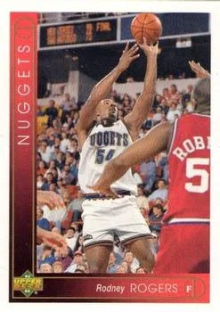 1993-94 Upper Deck French Rodney Rogers Variant #74 card image